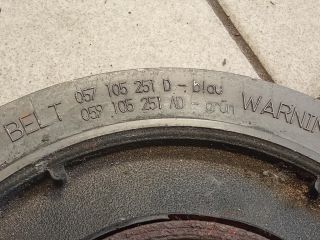 bontott AUDI A6 C6 Főtengely Szíjtárcsa