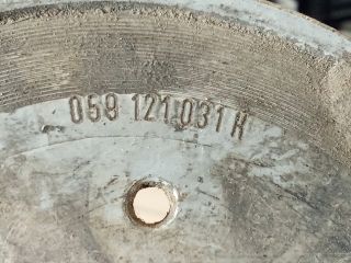 bontott AUDI A6 C6 Vízpumpa Szíjtárcsa