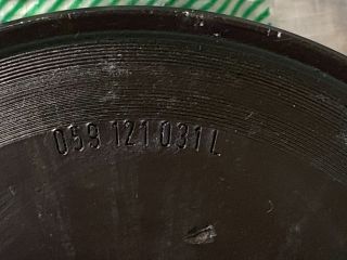 bontott AUDI A6 C6 Vízpumpa Szíjtárcsa