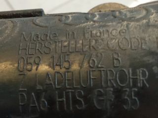 bontott AUDI A6 C6 Szívó Cső