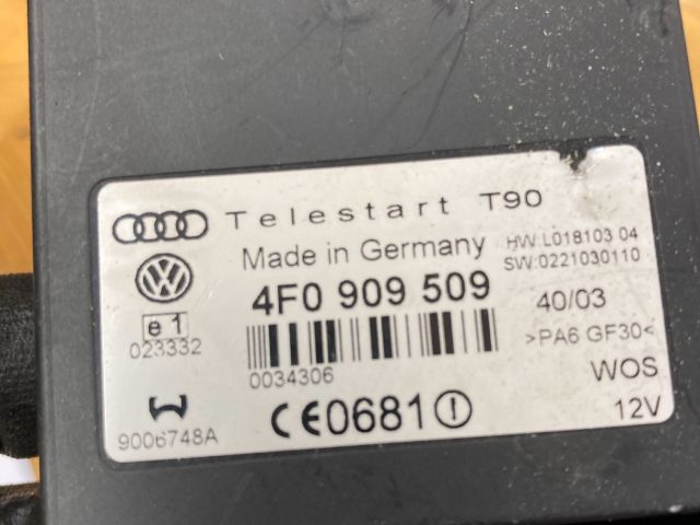 bontott AUDI A6 C6 Állófűtés Vezérlő Panel