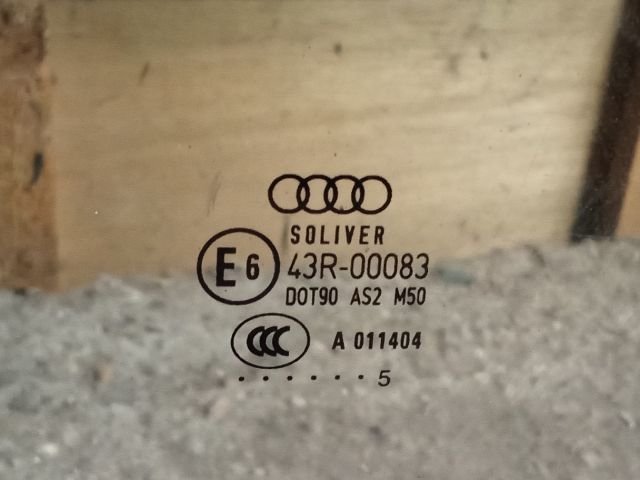bontott AUDI A6 C6 Bal első Ablak