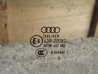 bontott AUDI A6 C6 Bal első Ablak