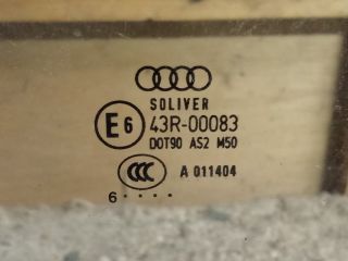 bontott AUDI A6 C6 Bal első Ablak