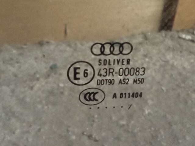 bontott AUDI A6 C6 Bal első Ablak