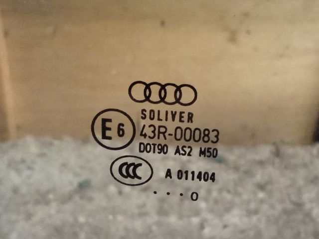 bontott AUDI A6 C6 Bal első Ablak