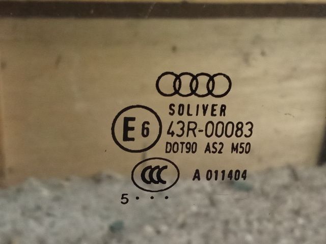 bontott AUDI A6 C6 Bal első Ablak