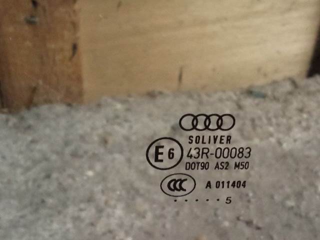 bontott AUDI A6 C6 Bal első Ablak