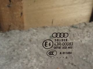 bontott AUDI A6 C6 Bal első Ablak