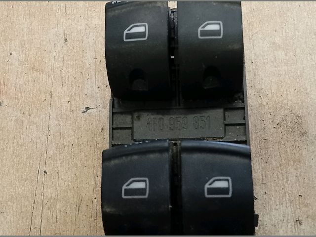 bontott AUDI A6 C6 Bal első Ablakemelő Kapcsoló