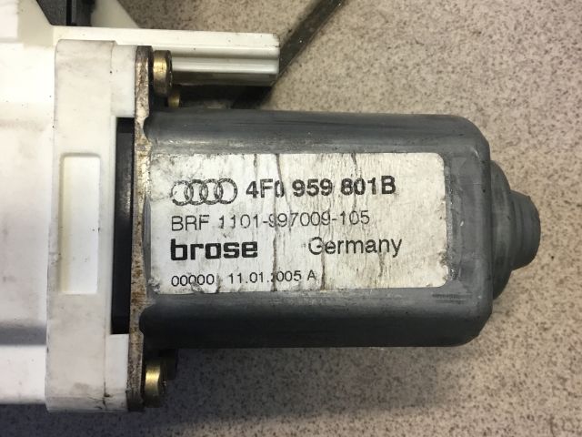 bontott AUDI A6 C6 Bal első Ablakemelő Motor