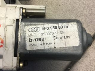bontott AUDI A6 C6 Bal első Ablakemelő Motor