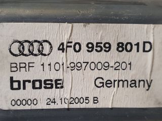 bontott AUDI A6 C6 Bal első Ablakemelő Motor