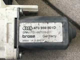 bontott AUDI A6 C6 Bal első Ablakemelő Motor