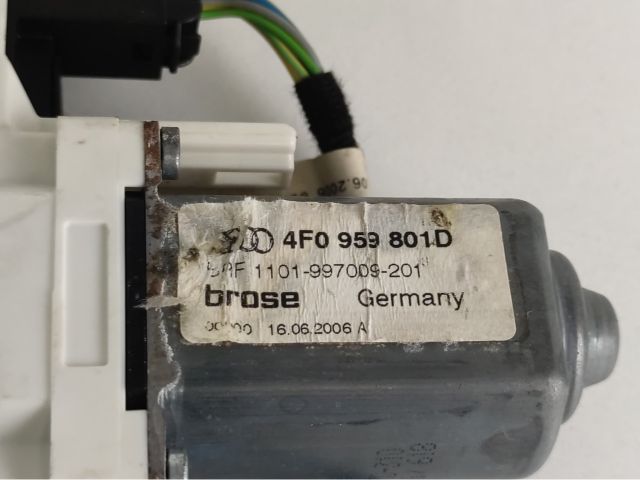 bontott AUDI A6 C6 Bal első Ablakemelő Szerkezet (Elektromos)