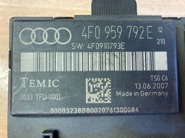 bontott AUDI A6 C6 Bal első Ajtó Vezérlőegység