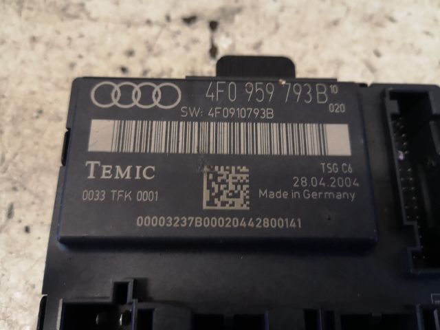 bontott AUDI A6 C6 Bal első Ajtó Vezérlőegység