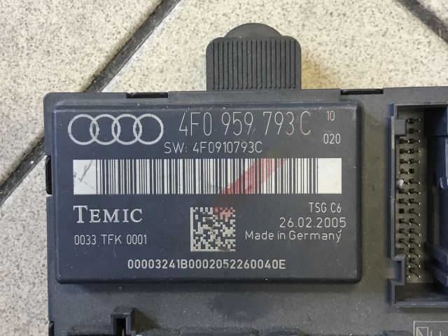 bontott AUDI A6 C6 Bal első Ajtó Vezérlőegység