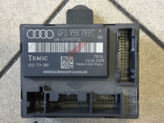 bontott AUDI A6 C6 Bal első Ajtó Vezérlőegység