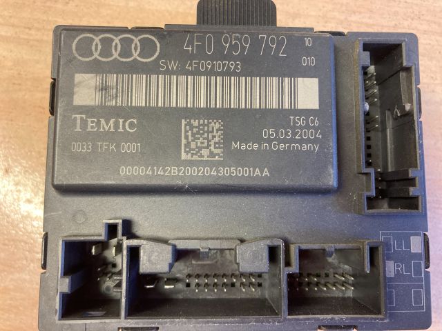 bontott AUDI A6 C6 Bal első Ajtó Vezérlőegység