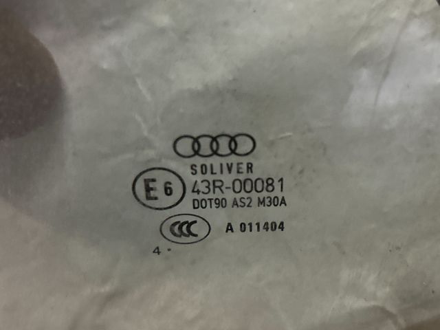 bontott AUDI A6 C6 Bal hátsó Ablak