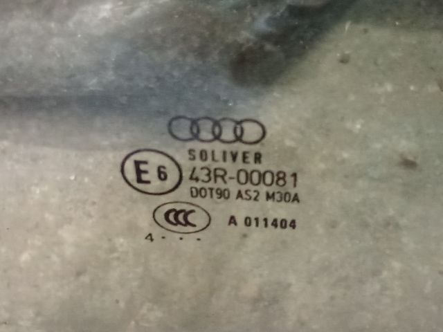 bontott AUDI A6 C6 Bal hátsó Ablak