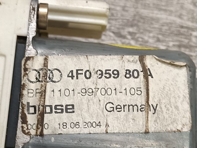 bontott AUDI A6 C6 Bal hátsó Ablakemelő Motor