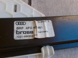 bontott AUDI A6 C6 Bal hátsó Ablakemelő Szerkezet (Elektromos)