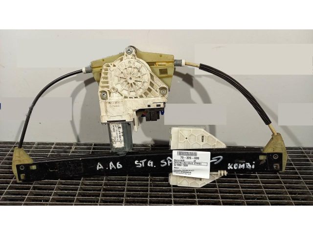 bontott AUDI A6 C6 Bal hátsó Ablakemelő Szerkezet (Elektromos)