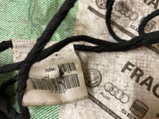 bontott AUDI A6 C6 Bal hátsó Ajtó Kábelköteg