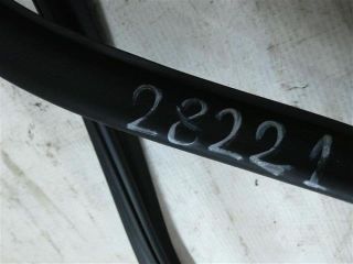 bontott AUDI A6 C6 Bal hátsó Ajtó Szigetelés