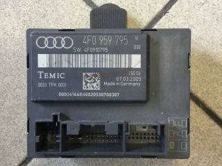 bontott AUDI A6 C6 Bal hátsó Ajtó Vezérlőegység