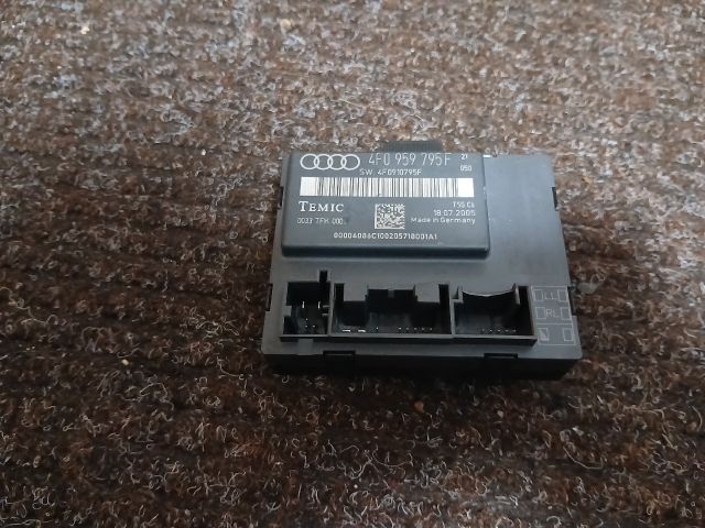 bontott AUDI A6 C6 Bal hátsó Ajtó Vezérlőegység