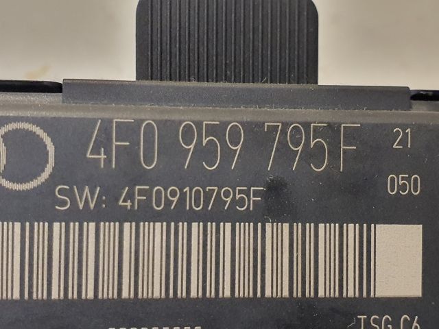 bontott AUDI A6 C6 Bal hátsó Ajtó Vezérlőegység