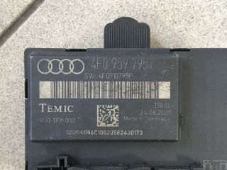 bontott AUDI A6 C6 Bal hátsó Ajtó Vezérlőegység