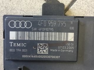 bontott AUDI A6 C6 Bal hátsó Ajtó Vezérlőegység