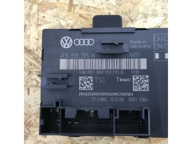 bontott AUDI A6 C6 Bal hátsó Ajtó Vezérlőegység