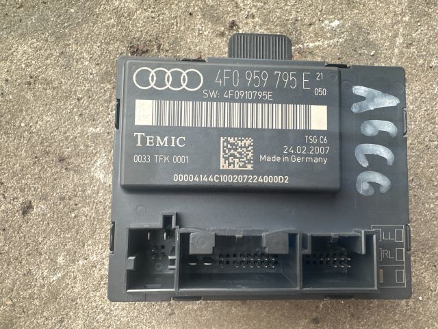 bontott AUDI A6 C6 Bal hátsó Ajtó Vezérlőegység