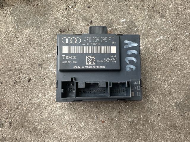 bontott AUDI A6 C6 Bal hátsó Ajtó Vezérlőegység