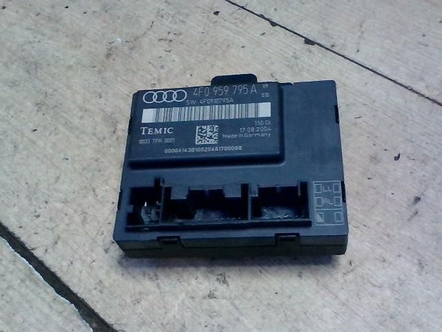 bontott AUDI A6 C6 Bal hátsó Ajtó Vezérlőegység