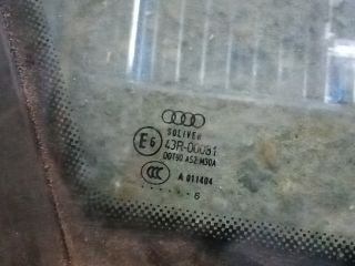 bontott AUDI A6 C6 Bal hátsó Fixüveg (Ajtóban)