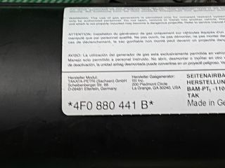 bontott AUDI A6 C6 Bal Oldallégzsák