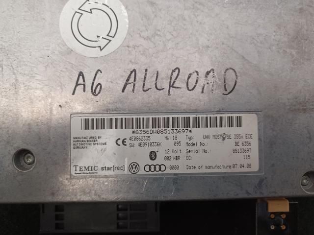bontott AUDI A6 C6 Bluetooth Elektronika