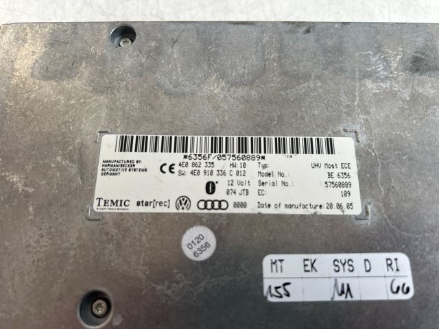 bontott AUDI A6 C6 Bluetooth Elektronika