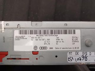 bontott AUDI A6 C6 CD / DVD Tár