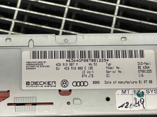 bontott AUDI A6 C6 CD / DVD Tár