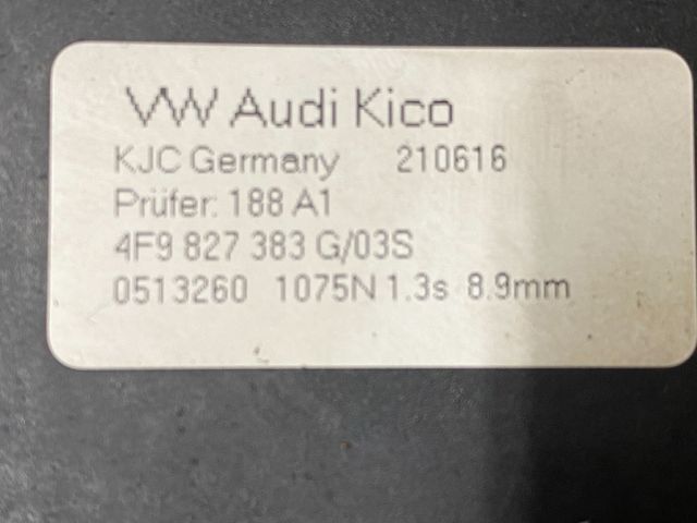 bontott AUDI A6 C6 Csomagtérajtó Zárszerkezet