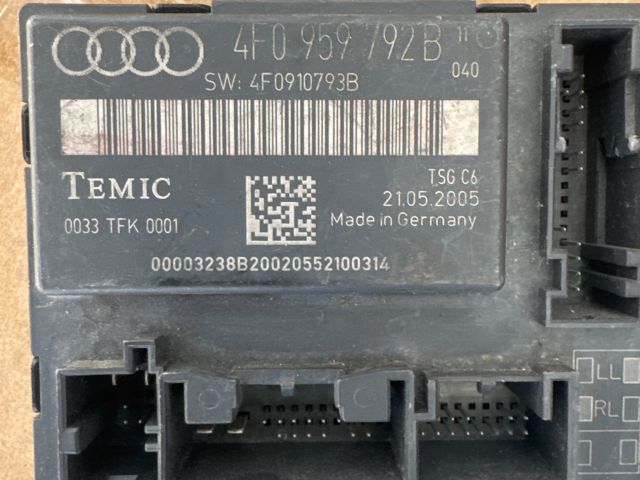 bontott AUDI A6 C6 Elektronika (Magában)