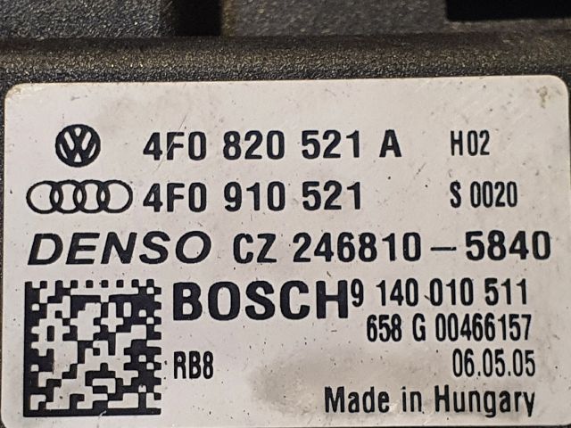 bontott AUDI A6 C6 Előtét Ellenállás Fűtőmotor