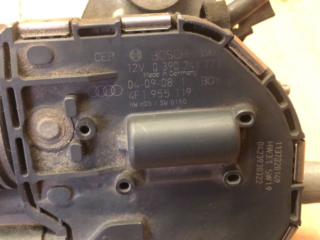 bontott AUDI A6 C6 Első Ablaktörlő Szerkezet Motorral